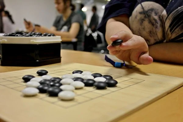 go board game stones